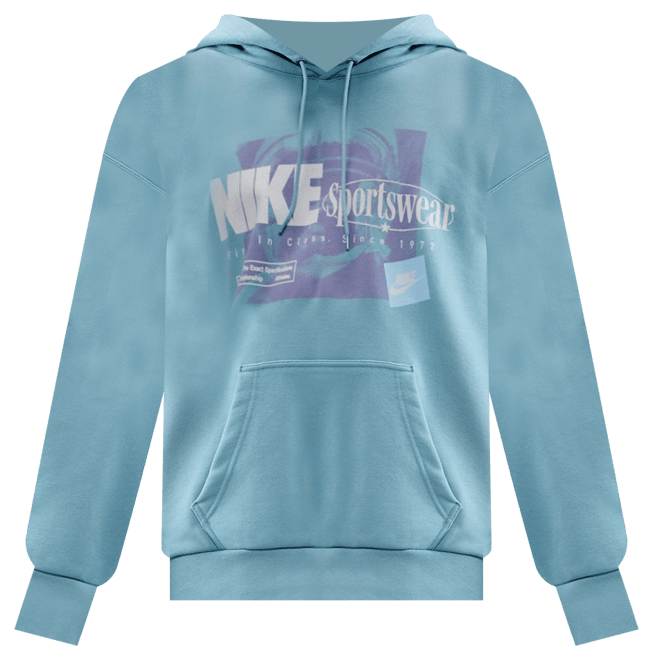 Nike Club Men's Oversized French Terry Pullover Hoodie