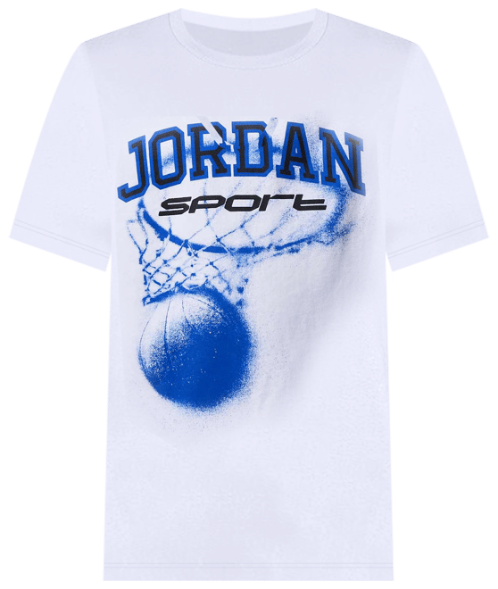 Jordan Dri-FIT Sport Playera Hoop para niños talla grande