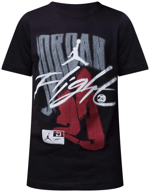 Jordan Playera Fadeaway Flight para niño talla grande