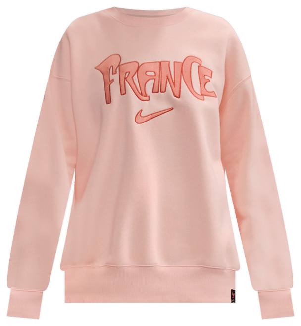 France Phoenix Fleece Women's Nike Football Oversized Crew-Neck Sweatshirt