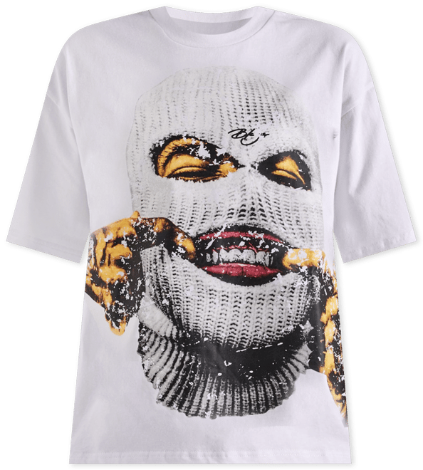 BKYS  Reversed Face Crop Short Sleeve Tee