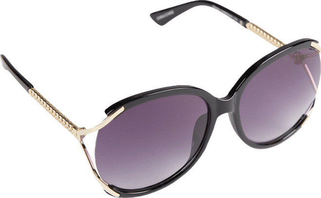Nine West Womens Oversized Square Sunglasses