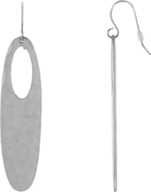 Bella Uno Oval Dangle Earrings