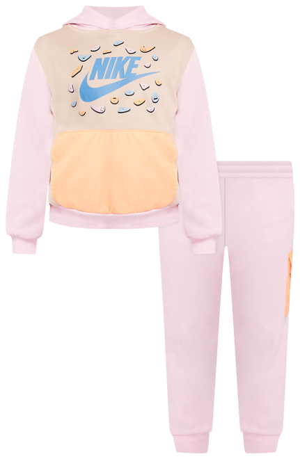 Nike Conjunto de sudadera con gorro de dos piezas de French Terry Keep Climbing