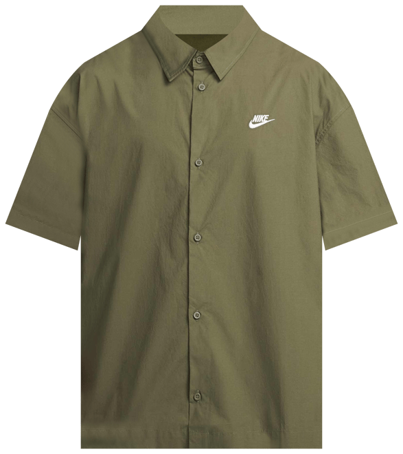 Nike Club Men's Short-Sleeve Button-Up Shirt