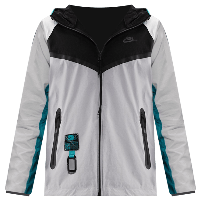Nike Tech Vævet Windrunner-jakke med fuld lynlås til mænd