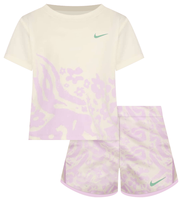 Nike Dri-FIT Little Kids' Wild Flower 2-Piece Tempo Set
