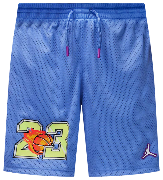 Jordan Customized Air Big Kids' Flame Shorts