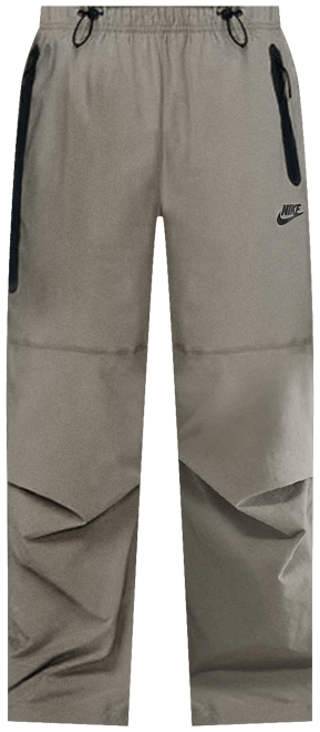 나이키 테크 남성 우븐 오픈 헴 팬츠