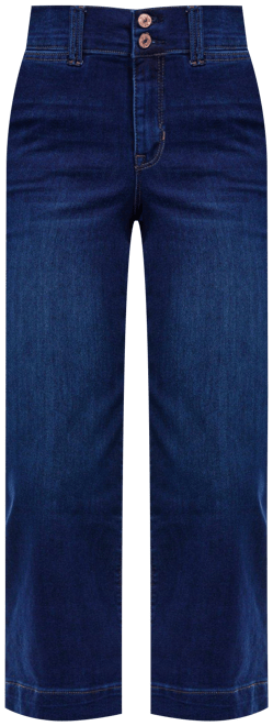 Nicole Miller Womens 26 in Soho High Rise Wide Leg Jeans