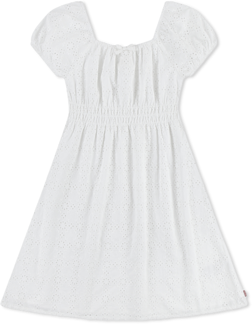 Levi's Girls' 7-16 Eyelet Short-Sleeve Dress - Macy's