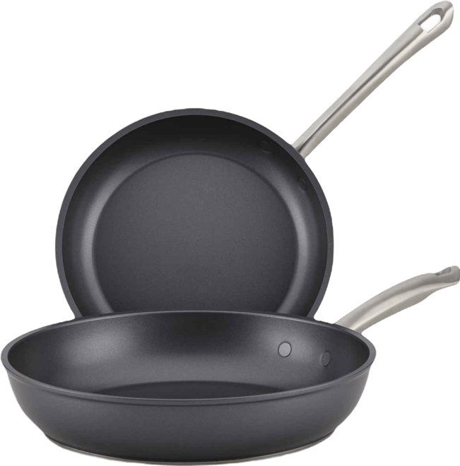 Accolade Hard-Anodized Precision Forge 2-Pc. Skillet Set