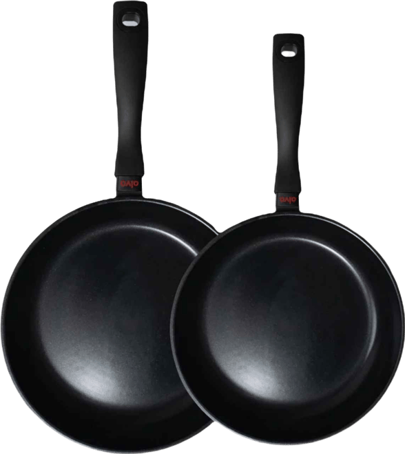 2pc Nonstick Ceramic Frying Pan Set – Chemical-Free, Ultra-Durable, Stress-Free Cleanup