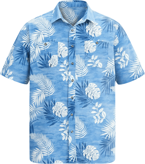 Big & Tall Short-Sleeve Linen Shirt