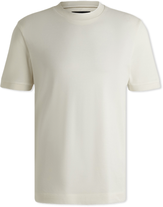 Boss by  Men's Cotton-Silk Regular-Fit T-Shirt