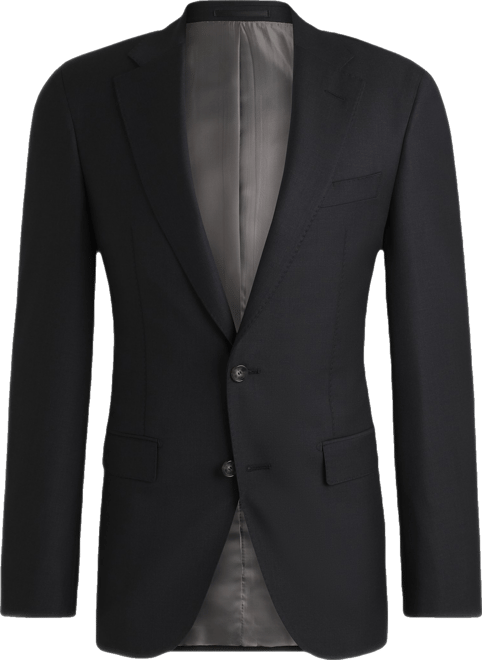 Boss by  Men's Virgin Wool Slim-Fit Jacket