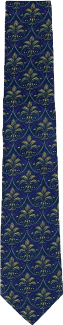 Men's The French Quarter Fleur dis Lis Silk Novelty Necktie
