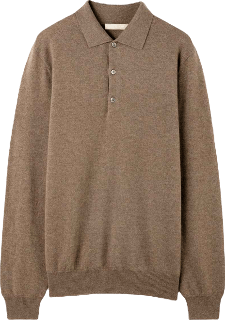 Men's Polo Neck Sweater