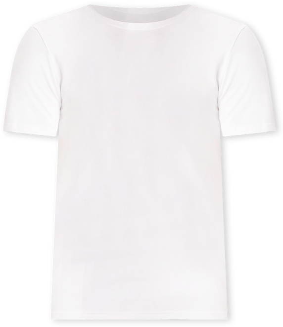 Men's Organic Cotton Luxe Stretch Jersey Slim Crew Neck Tee