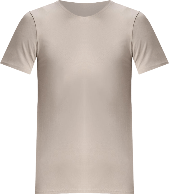 Men's Organic Cotton Luxe Stretch Jersey Slim Crew Neck Tee