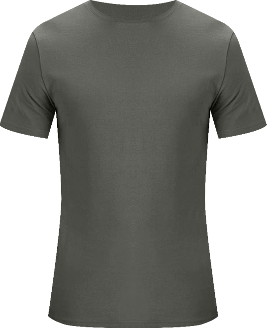 Men's Organic Cotton Luxe Stretch Jersey Slim Crew Neck Tee