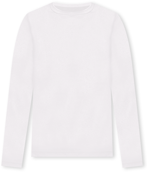 Men's Organic Cotton Luxe Stretch Jersey Slim Long Sleeve Tee