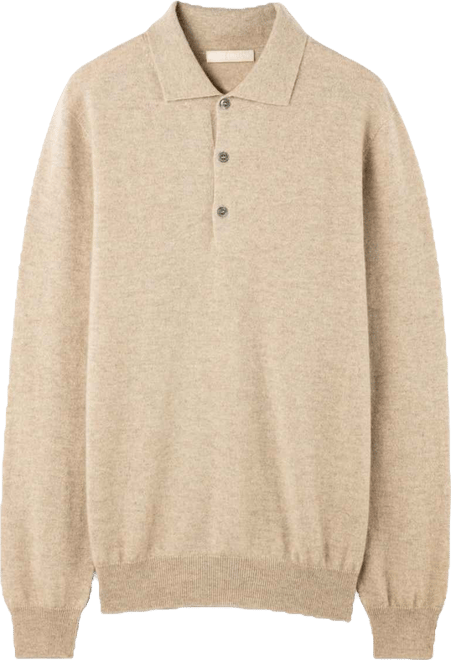 Men's Polo Neck Sweater