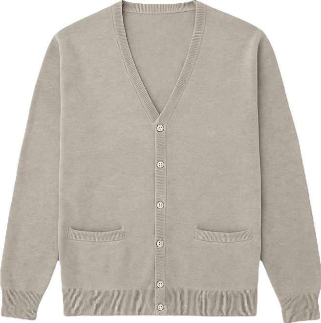 Men's V Neck Button Cardigan