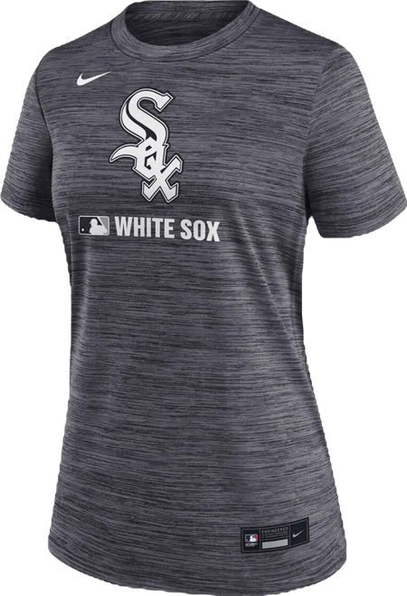 Women's Black Chicago White Sox Authentic Collection Velocity Performance T-Shirt