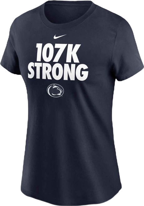 Women's Navy Penn State Nittany Lions Local Ultimate Chant T-Shirt