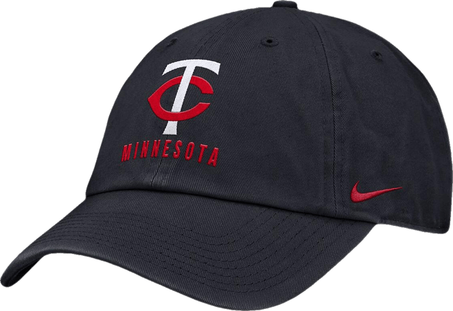 Women's Navy Minnesota Twins Club Adjustable Hat