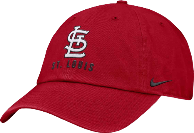 Women's Red St. Louis Cardinals Club Adjustable Hat
