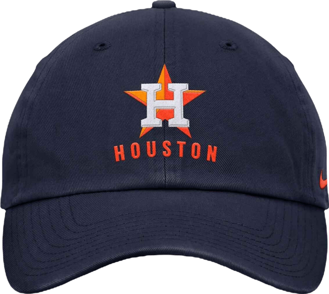 Women's Navy Houston Astros Club Adjustable Hat