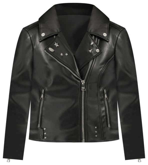 Women's Moto with Studs