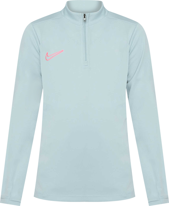 Nike Academy Playera de entrenamiento de fútbol de manga larga Dri-FIT de cierre de 1/4 para niños talla grande