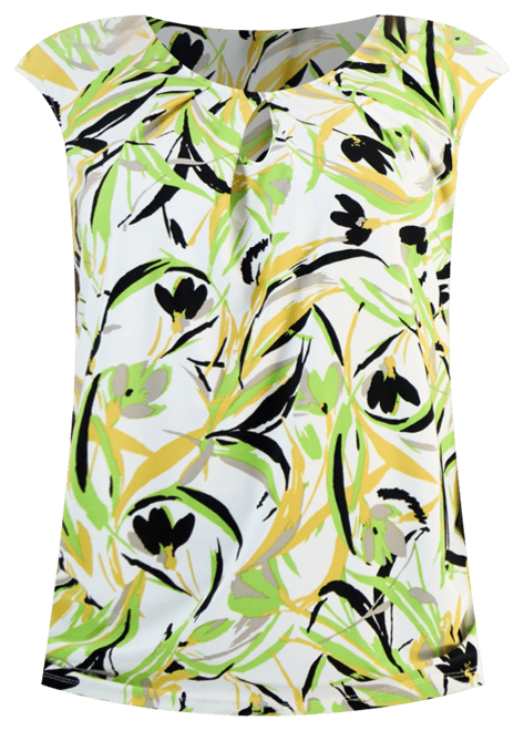 売れ筋商品|||カスパー カットソー トップス レディース Women's Box-Pleat Keyhole Floral Top, Regular & Petite Sizes Lily White Multi Kasper Women's Box-Pleat Keyhole Floral Top, Regular