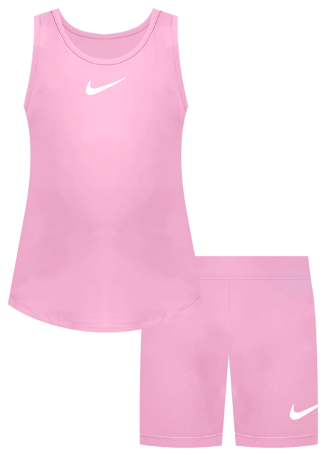 Nike Dri-FIT All Day Play Little Kids' 2-Piece Bike Shorts Set