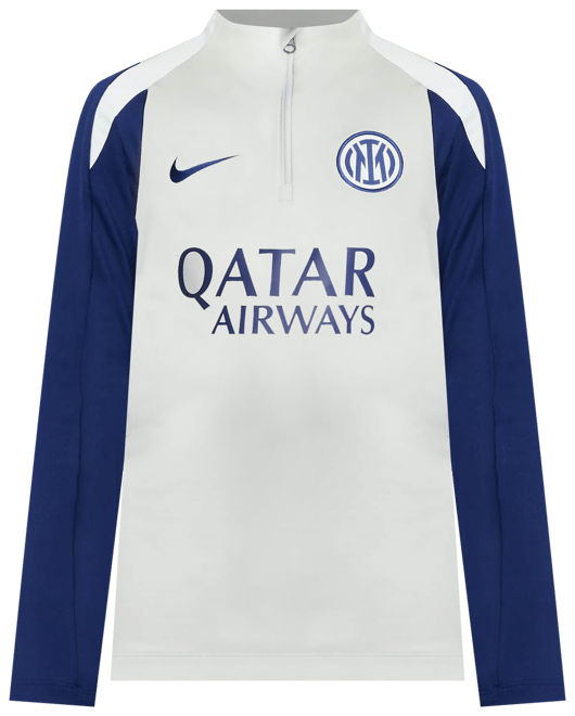 Inter Milan Strike Nike Dri-FIT-fodboldtræningstrøje til større børn