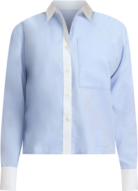 Marina Long Sleeve Cavalry Cotton Shirt