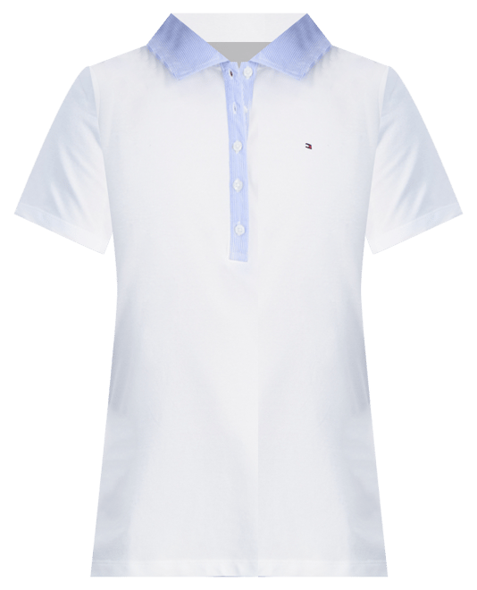 売れ筋商品|||トミー ヒルフィガー カットソー トップス レディース Women's Mixed Media Cornell Polo Shirt Peony Tommy Hilfiger Women's Mixed Media Cornell Polo Shirt - Macy's
