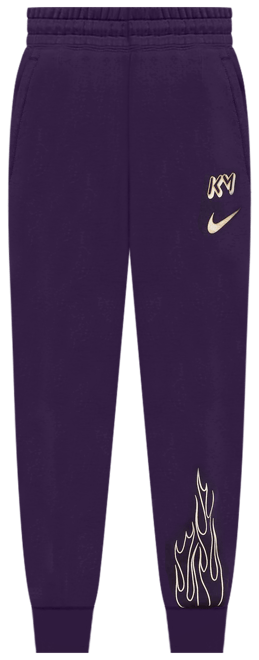 Kylian Mbappé Club Fleece กางเกงจ๊อกกิ้งฟุตบอลเด็กโต