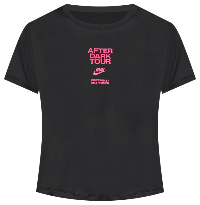 나이키 여성 슬림 반팔 크롭 티셔츠