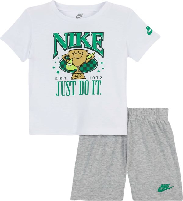Nike Ace Your Game Conjunto de playera y shorts de tela de punto para bebé (12-24 meses)