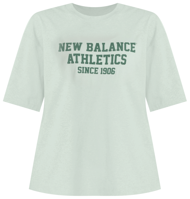 New Balance Kvinner Athletics Varsity Oversized T-Shirt
