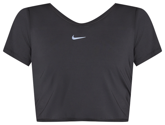 ナイキ ワン クラシック ウィメンズ Dri-FIT ショートスリーブ クロップド ツイスト トップ
