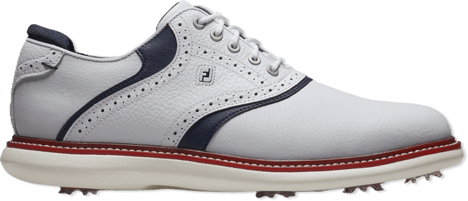 FootJoy Traditions Energy Golf Shoes Red/White/Blue 57958 - Carl's