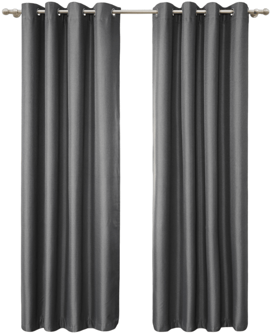Textured Blackout Grommet Curtains Pair(2 panels), 52"×84"