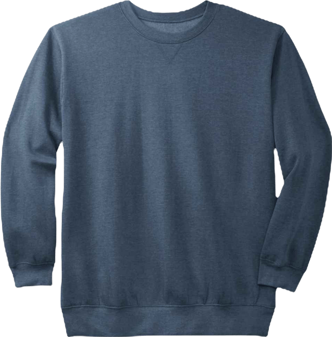 Big & Tall Fleece Crewneck Sweatshirt