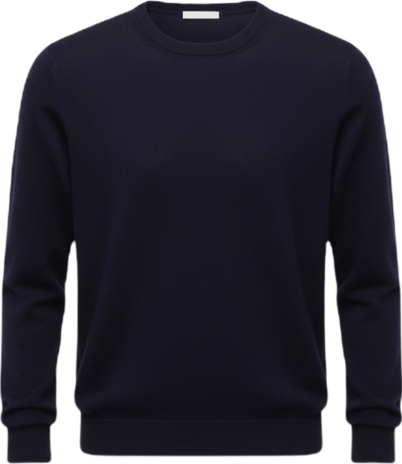 Men's Essential Cashmere Crew Neck Sweater