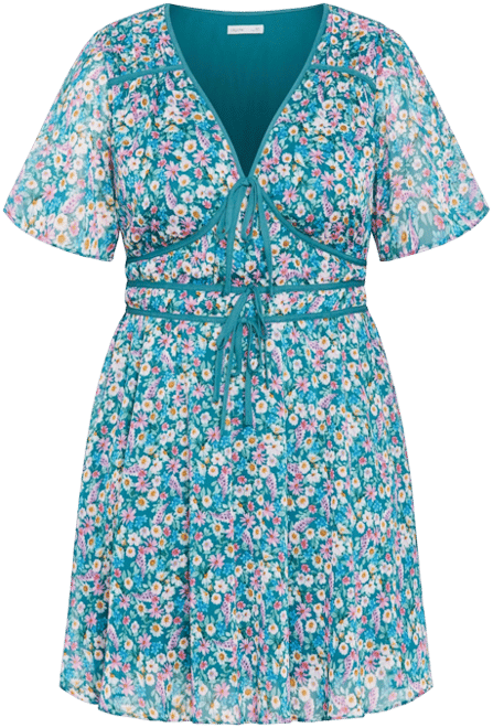 Plus Size Cara Print Dress